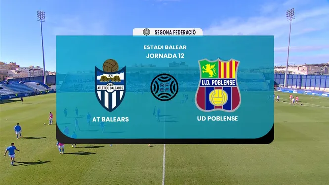Futbol 2ª RFEF: At. Balears - Poblense