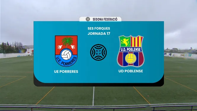  2ª RFEF: PORRERES - UD POBLENSE