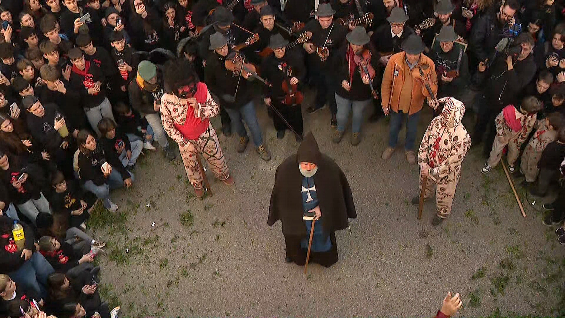 SANT ANTONI 2026: PRIMER BALL DE DIMONIS DE MANACOR A CAS BACINER