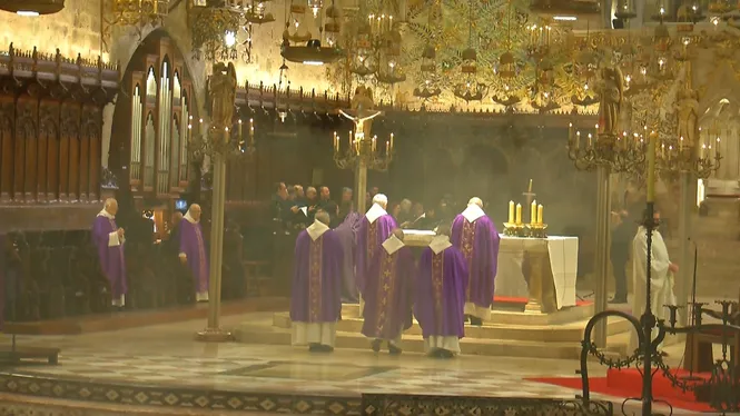 Eucaristia a la Seu de Mallorca