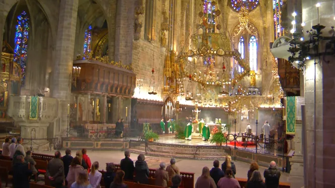 Eucaristia a la Seu de Mallorca