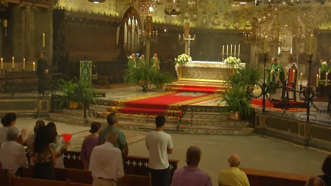 Eucaristia a la Seu de Mallorca