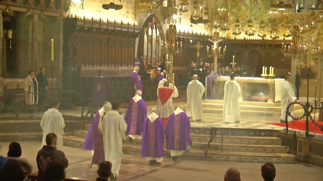 Eucaristia a la Seu de Mallorca