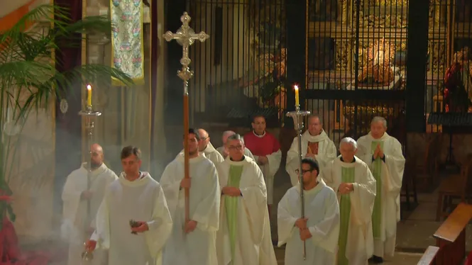 Eucaristia a la Seu de Mallorca