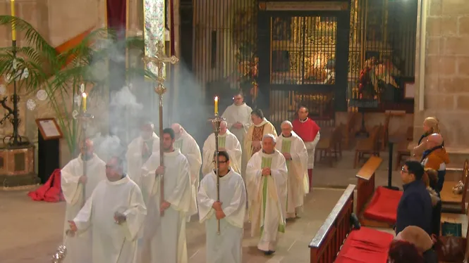 Eucaristia a la Seu de Mallorca
