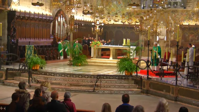 EUCARISTIA A LA SEU DE MALLORCA