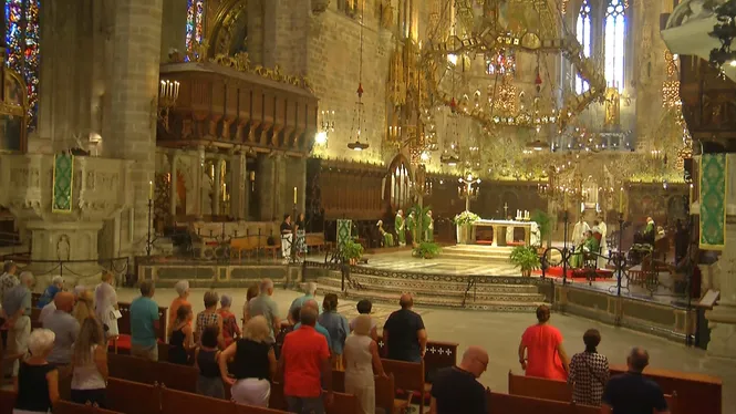 Eucaristia a la Seu de Mallorca