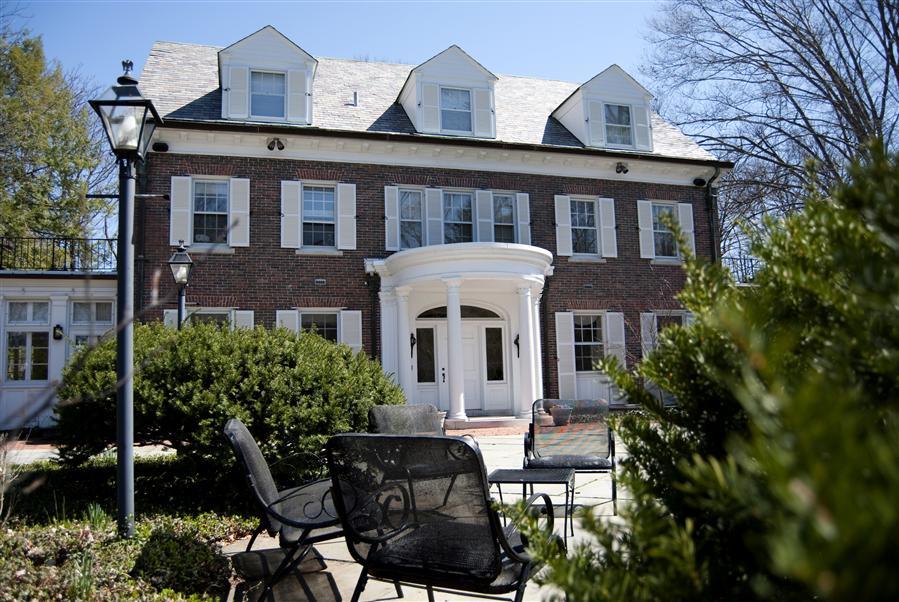 Bryan House residence of University presidents, campus history