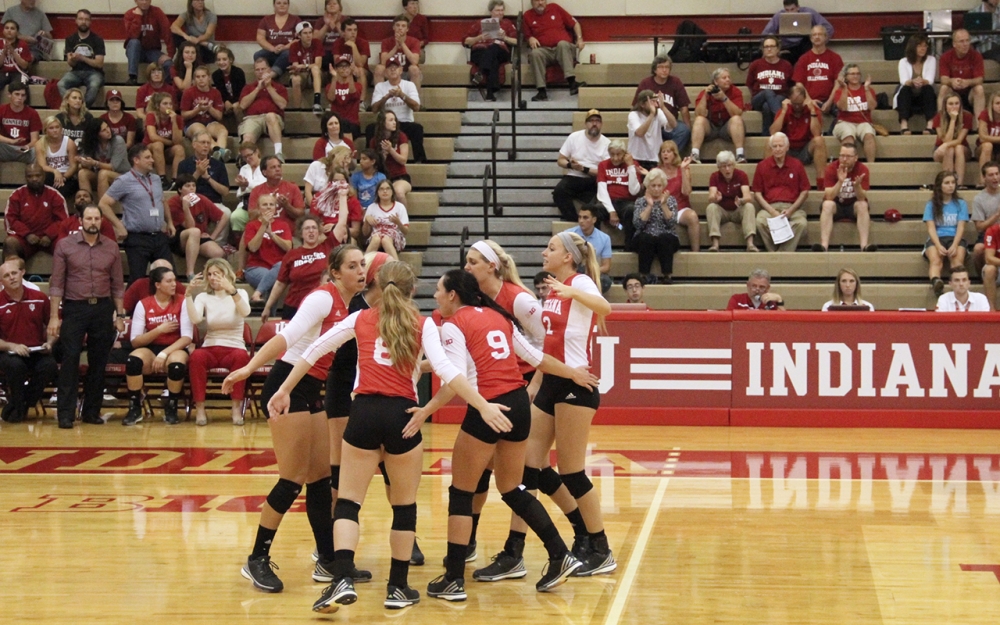 Volleyball battles two top teams in the country this weekend Indiana