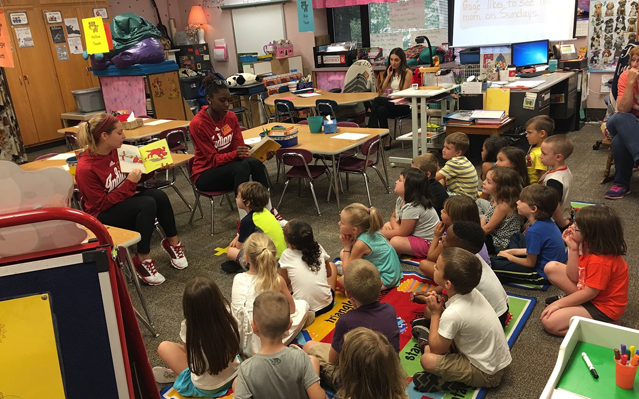 Community outreach remains a priority for IU Volleyball Indiana Daily