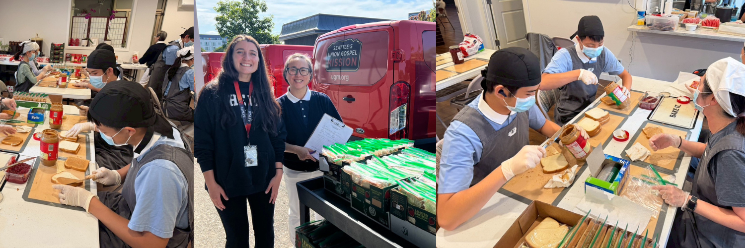 Cover for Making PB&J Sandwiches for Neighbors in Need