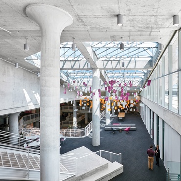 Gensler Converts Factory Loft Into Office in Birmingham, U.K.