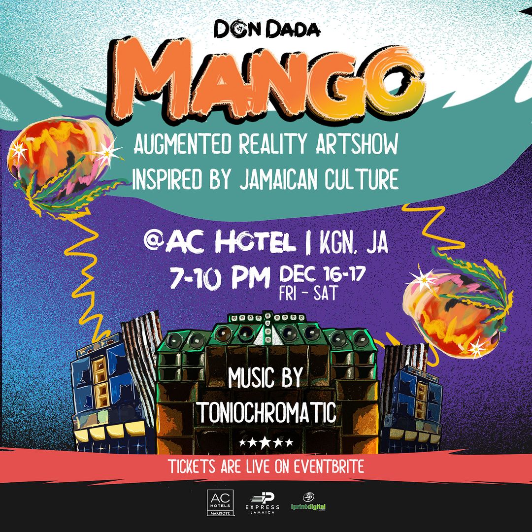 mango augmented reality art show