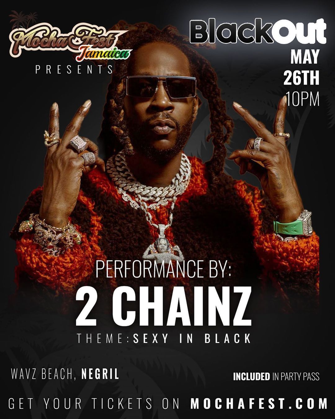 black out 2chainz mocha fest 2023