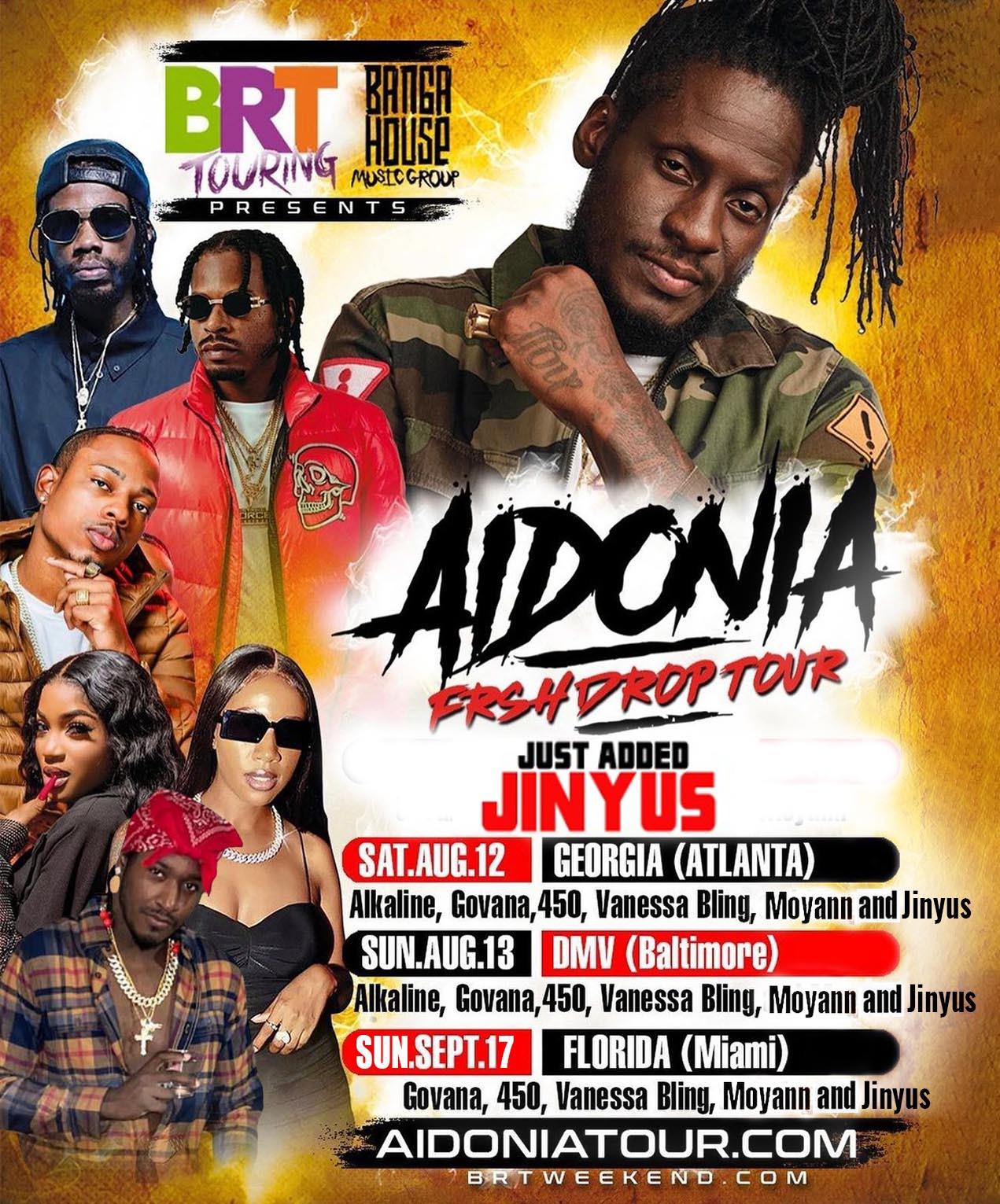Frsh Drop Tour flyer