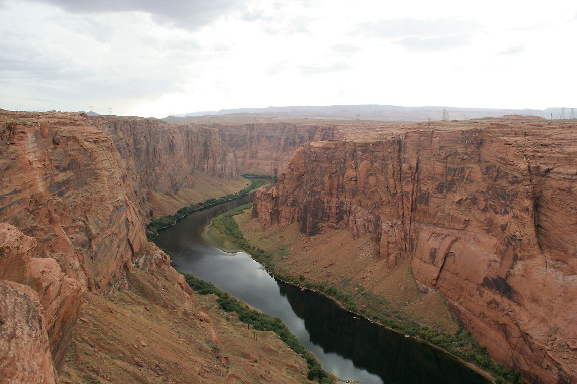Canyon river This photo was taken near lake Powell and the town of Page in Arizona Arizona,Canyon,Lake Powell,North America,River,United States