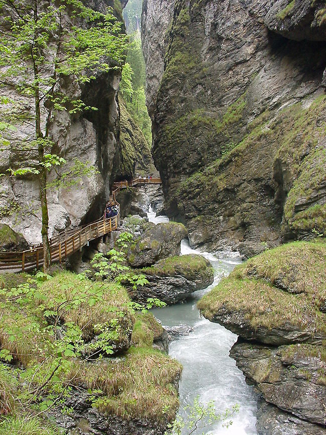 Chasm walkthrough This chasm called Seisenbergklamm in german, is located near the town of Lofer, Austria Austria,Chasm,Europe,Geotagged,Seisenbergklamm,Spring