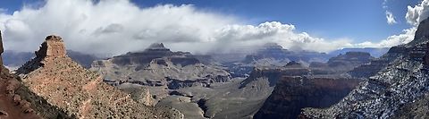 Panorama Grand Canyon One of the vistas when traversing the South Kaibab Trail in the Grand Canyon Geotagged,Grand Canyon National Park,South Kaibab Trail,Spring,United States