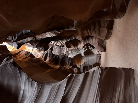 Antelope Canyon Entrance Magnificant entrance of one of the Upper Antelope slot canyons Antelope Canyon,Arizona,Geotagged,Spring,United States