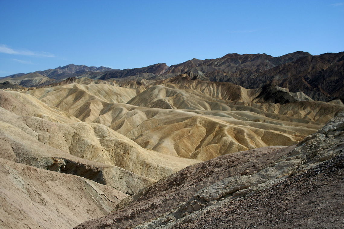 Rocky dunes These rocky dunes are located at Zabriskie point, Death Valley Death Valley,Geotagged,National park,North America,United States,Zabriskie Point,north america