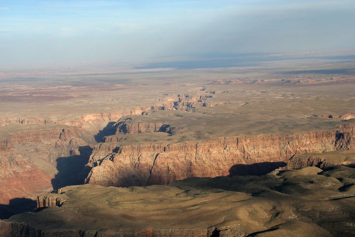 Earth cracked This photo was taken from a small cessna airplane high above the Grand Canyon Aerial,Grand Canyon,National park,North America,United States