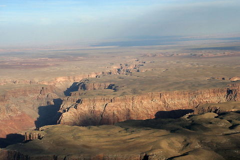 Earth cracked This photo was taken from a small cessna airplane high above the Grand Canyon Aerial,Grand Canyon,National park,North America,United States