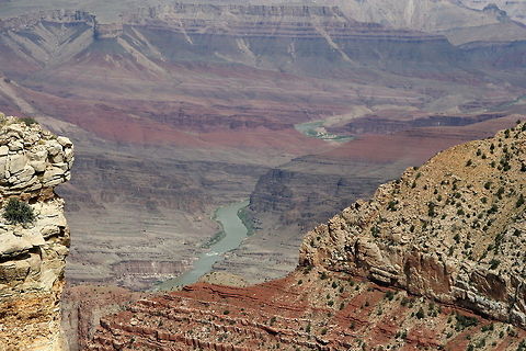 View of the Colorado river This is a magnificent view of the Colorado river, who is responsible for forming the Grand Canyon during millions and millions of years Colorado River,Geotagged,Grand Canyon,National park,North America,United States