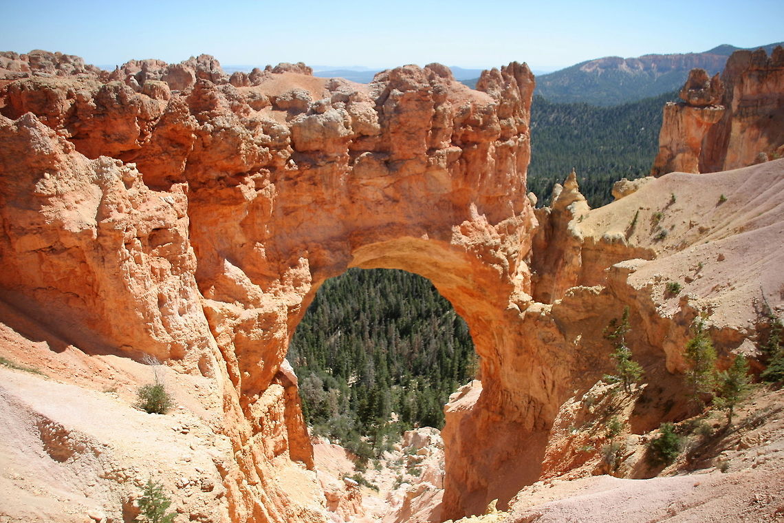 Red rock arch This beautiful arch made of red rock was photographed in Bryce Canyon National Park Bryce Canyon,National park,North America,Red Rock,Rock Arch,United States