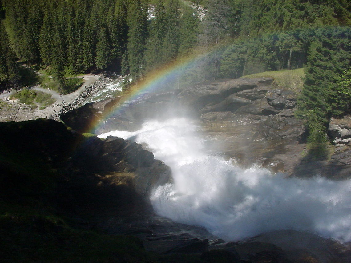 Waterfall view This waterfall is called Krimml, after the town in Austria that is nearest to it. It is the highest waterfall in Austria and one of the highest in mainland Europe. Austria,Europe,Geotagged,Krimml Waterfall,Waterfall