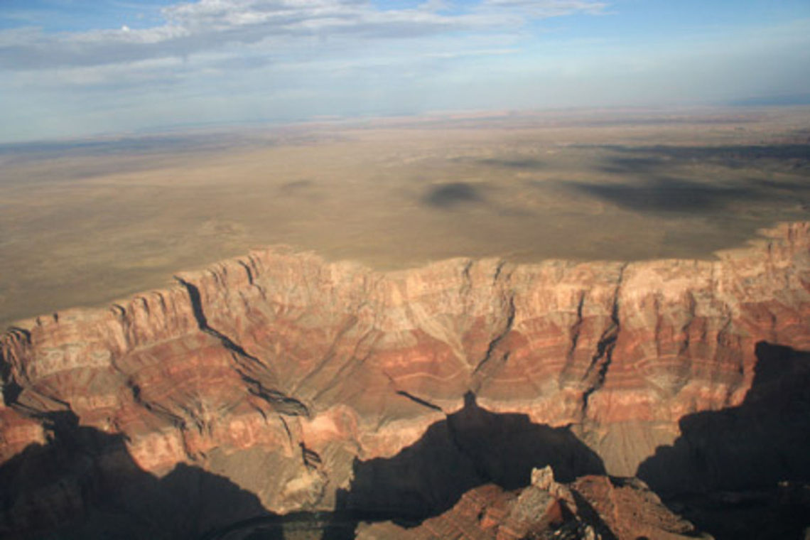 Aerial shot of Grand Canyon This photo was taken from a small Cessna airplane high above the north rim of the Grand Canyon Aerial,Grand Canyon,North America