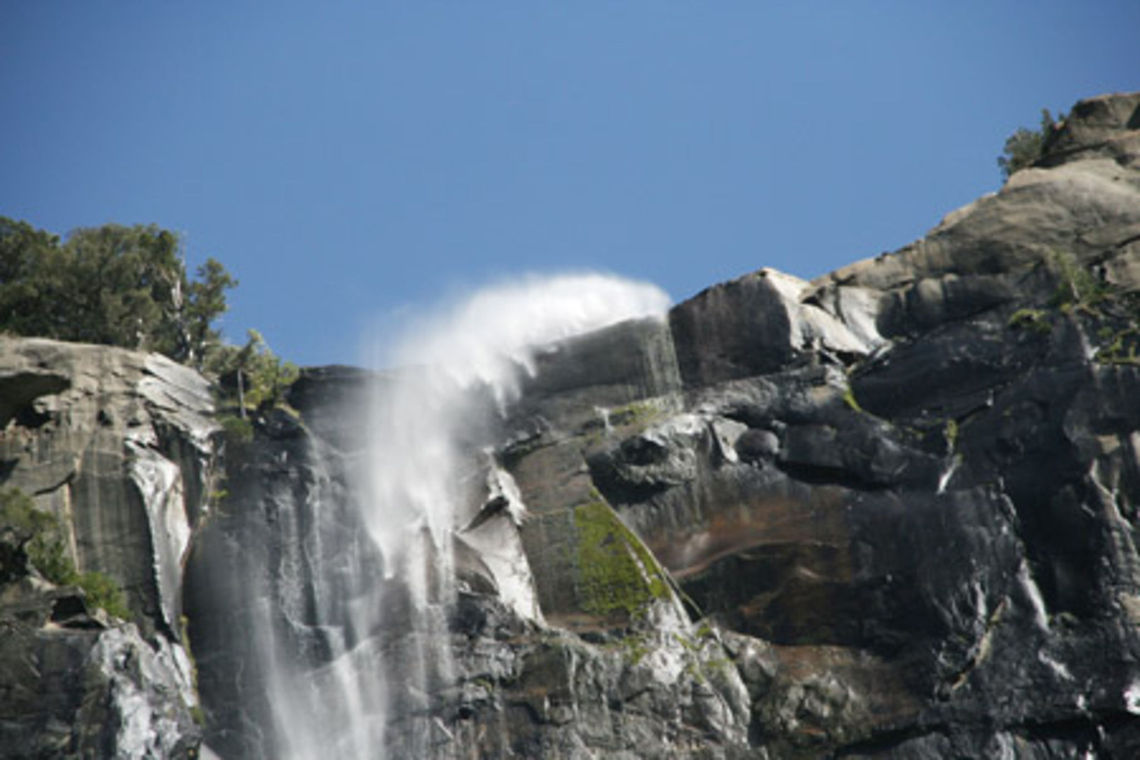 Bridal vail waterfall Bridal vail waterfall located in Yosemite National Park National park,North America,Waterfall,Yosemite