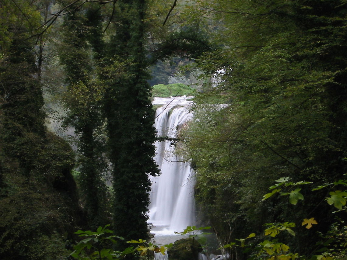 Waterfall Marmore waterfall near Terni, Umbria, Italy Geotagged,Italy,Waterfall