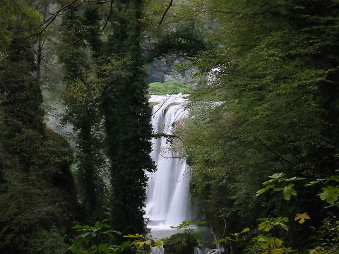 Waterfall Marmore waterfall near Terni, Umbria, Italy Geotagged,Italy,Waterfall
