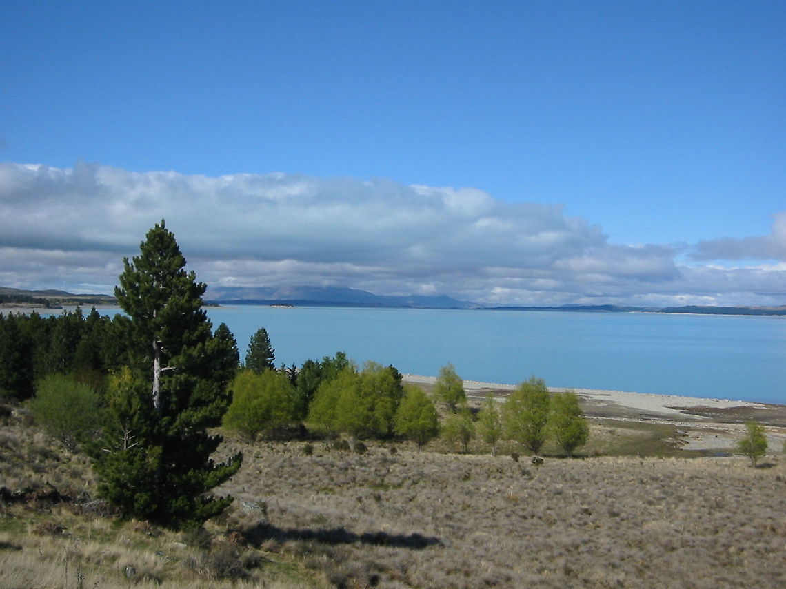 Glacier Lake Lake Pukaki, Mount Cook National Park, South Island, New Zealand  Geotagged,Landscapes,New Zealand