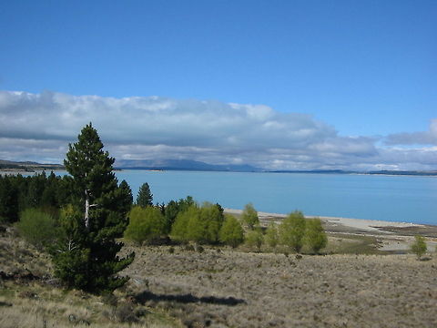 Glacier Lake Lake Pukaki, Mount Cook National Park, South Island, New Zealand  Geotagged,Landscapes,New Zealand