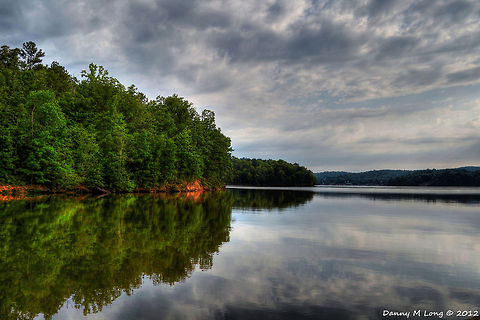 Peaceful Day  Geotagged,Reflection,United States,beautiful,clouds,color,colorful,lake,nature,reflections,trees