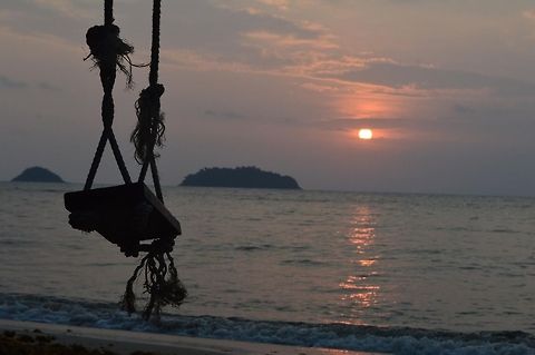 Paradise Island,Koh Chang Afternoon in Koh Chang sunset