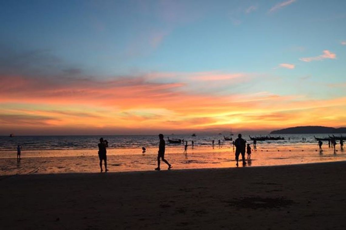 Ao Nang Sunset in Ao Nang sunset,thailand