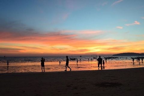 Ao Nang Sunset in Ao Nang sunset,thailand
