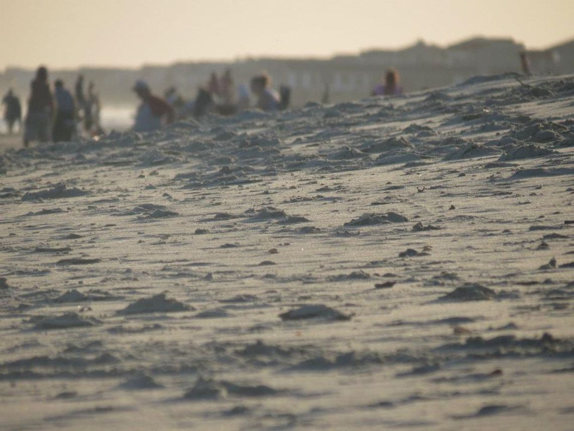 Blurred Sand this was taken at Holden Beach, North Carolina Beach,Geotagged,United States,sand