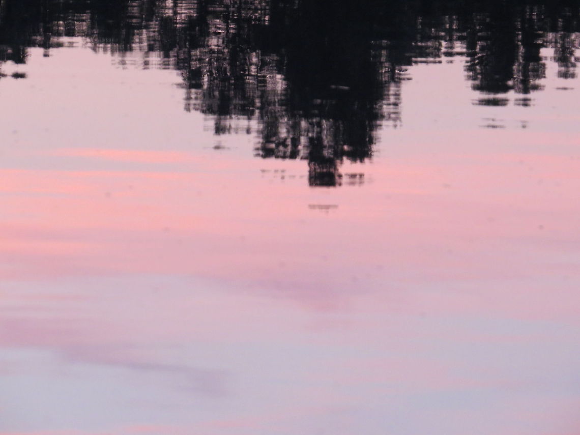 Reflection The sky reflected in the water. Geotagged,Lake,Sky,United States,ripple,water