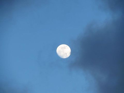 Moon Taken at Holden Beach, NC Beach,Geotagged,Moon,Sky,United States
