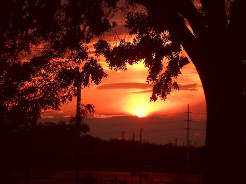 Autumn sunset 2013 The days were cold, yet the sunset was awesome. Geotagged,United States,sunset