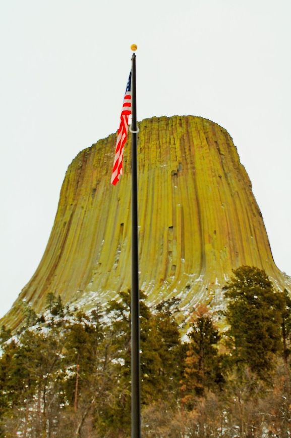 Devils Tower Picture taken in August of 2013 Geotagged,United States