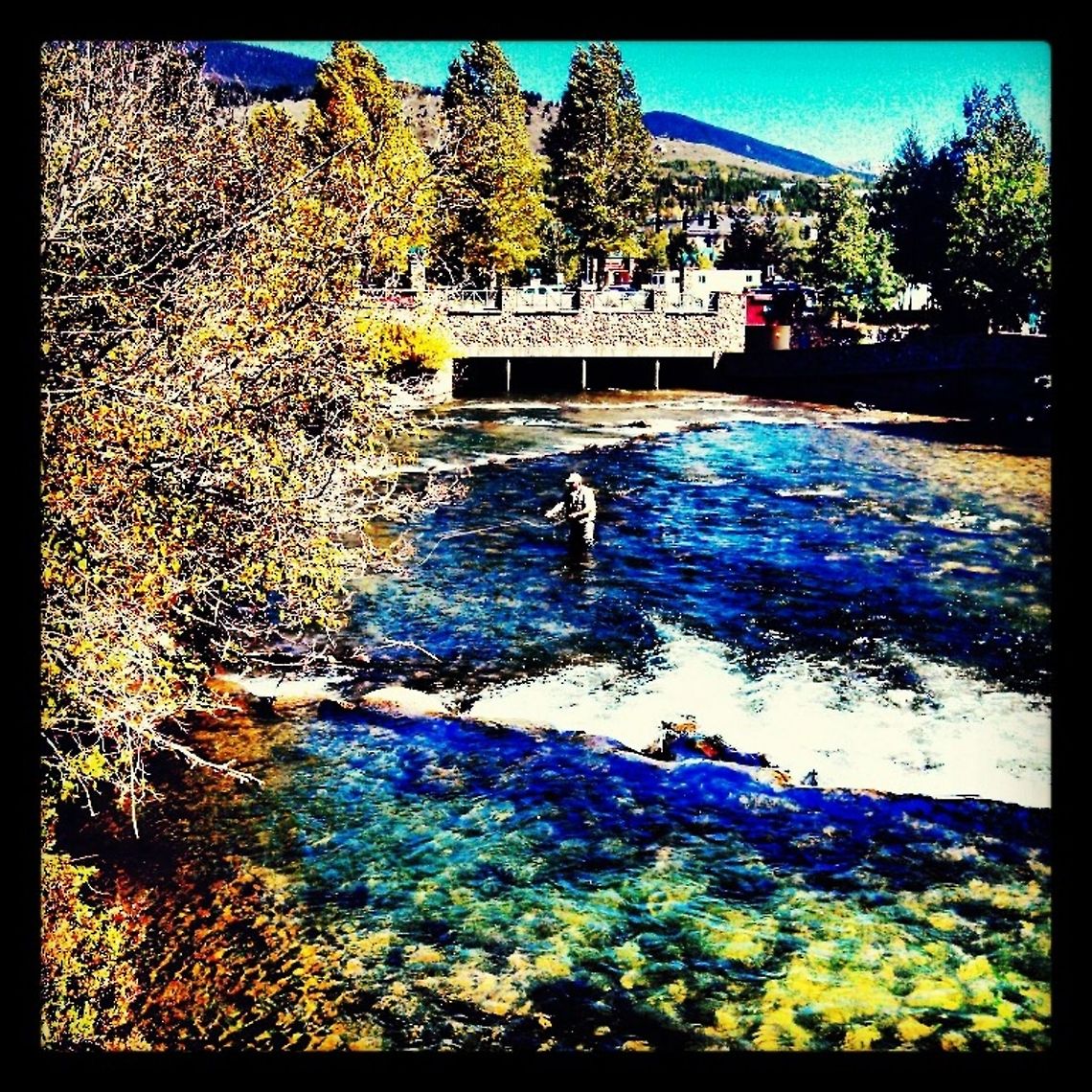 River of Many Colors River in Colorado River