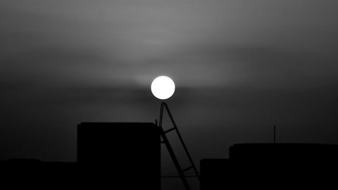 Not an orange evening  Geotagged,India