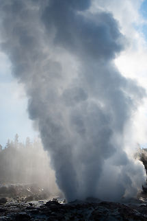 Steamboat's vent close up It's impossible to appreciate the vast scale of this or the experience of the noise and ground shaking in just a photo..  Fall,Geotagged,United States