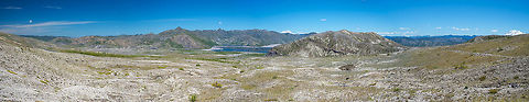 pumice plains panorama Laid out in front of me is what used to be the summit of Mt. St. Helens, tumbled down then covered in ash and pumice. This is probably the most changed area in the blast zone. In around 3 minutes the entire north side of the mountain slide away and a giant cloud of superheated ash and stones blew out over this area. 1,300 feet of the mountain top ended up spread out up to 180 feet deep in debris and 130 in ash over 24 square miles. Even though tiny bits of  life started coming back less than a few months after the eruption, overall it's been slow to recover much. Only the hardiest of plants have taken hold. Lupine, because it can survive the dry, harsh, nitrogen and calcium poor environment, is still one of the most dominant plants after 35 years. Geotagged,Summer,United States