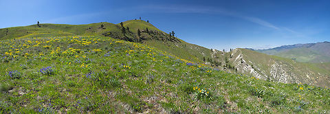 Sage Hills long panorama  Geotagged,Spring,United States