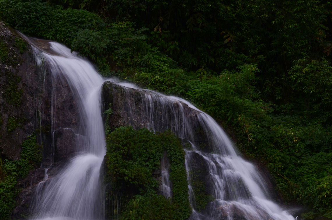 Bagthang Waterfall Gangtok, Sikkim. July 2014 Waterfall